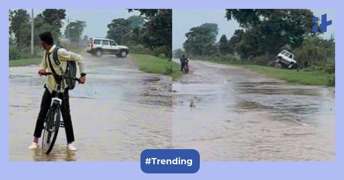 'SUV owners think they own the roads': Mahindra Scorpio faces backlash after water splash stunt on cyclist