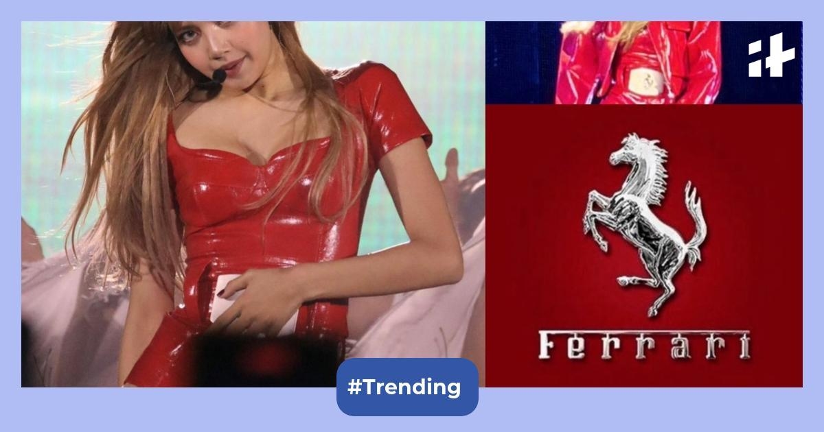 BLACKPINK's Lisa stuns in bold red latex Ferrari outfit at DEADLINE concert, ignites fan reactions