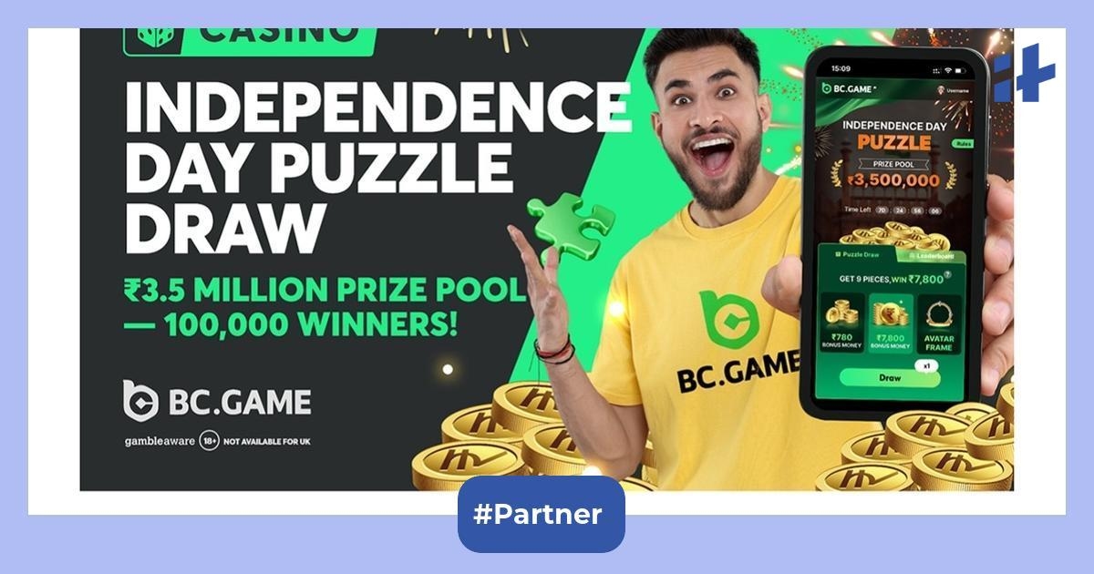 BC.GAME launches puzzle event to celebrate upcoming Independence Day: Winners earn ₹7800 grand prize