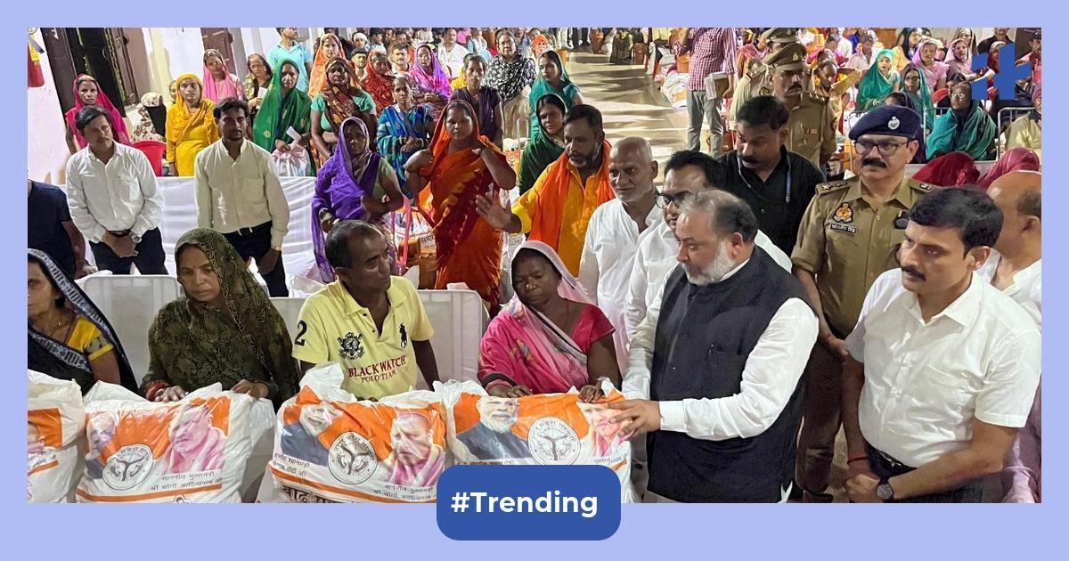 CM Yogi leads massive relief operations for 6.5 Lakh flood victims across 36 UP districts