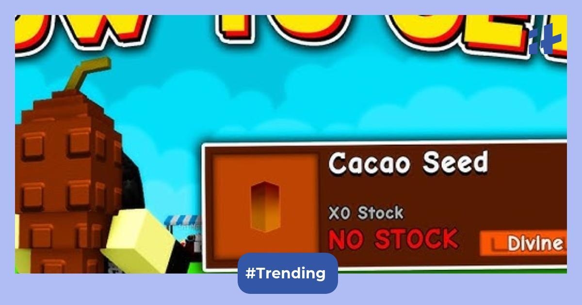 Grow a Garden Cacao seed: What is it & here's how you can get it