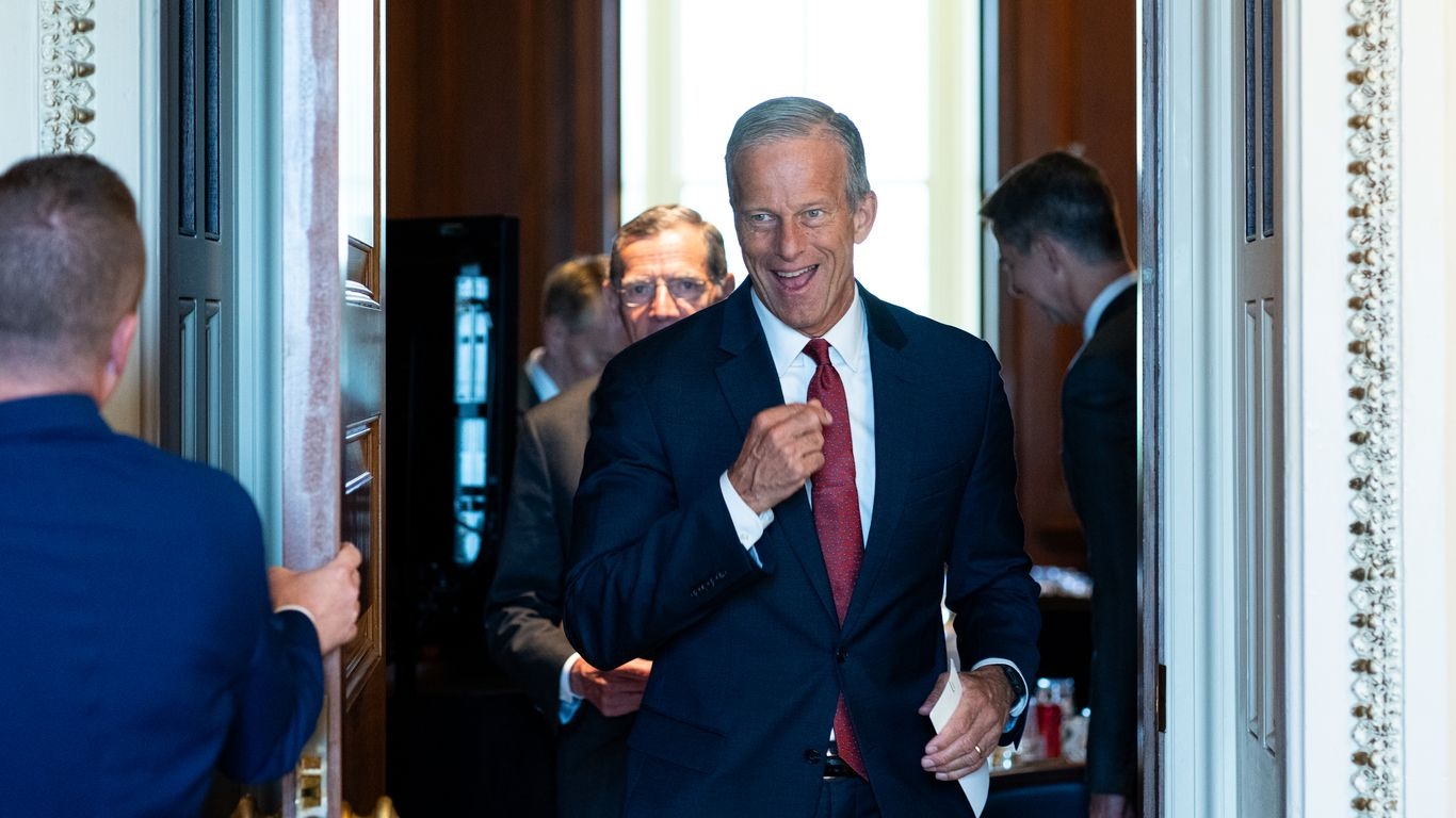 Exclusive: Thune vs. the polls on the "big, beautiful bill"