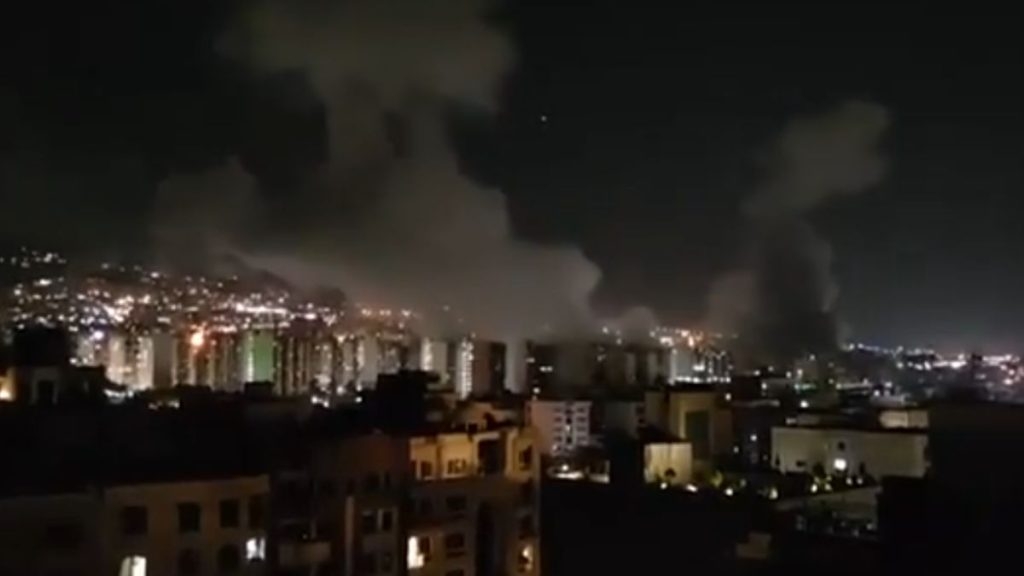 Watch: Tehran under attack as Israel launches major airstrikes