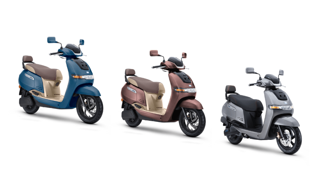 TVS Introduces New iQube Variant Offering 123 km Range and Enhanced Safety