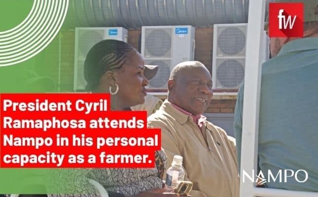 Attending Nampo as a farmer: Walking in President Cyril Ramaphosa's shoes