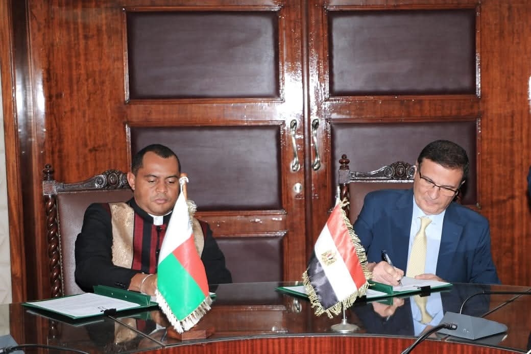 Egypt, Madagascar's agriculture ministers discuss strengthening bilateral cooperation