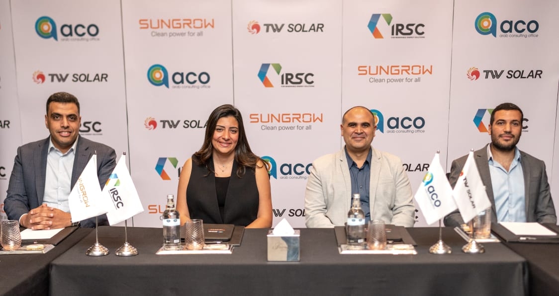 IRSC signs agreement with ACO, Sungrow, and Tongwei for 75 MW solar projects in Egypt