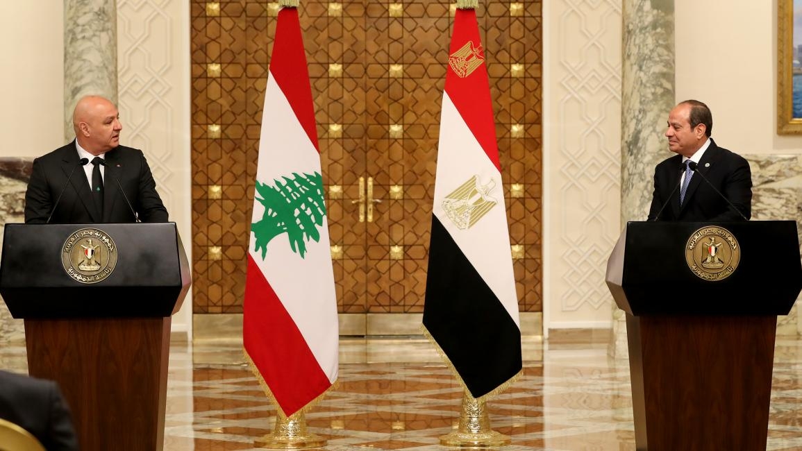Al-Sisi, Aoun call for Gaza ceasefire, regional stability, and Arab unity in Cairo talks