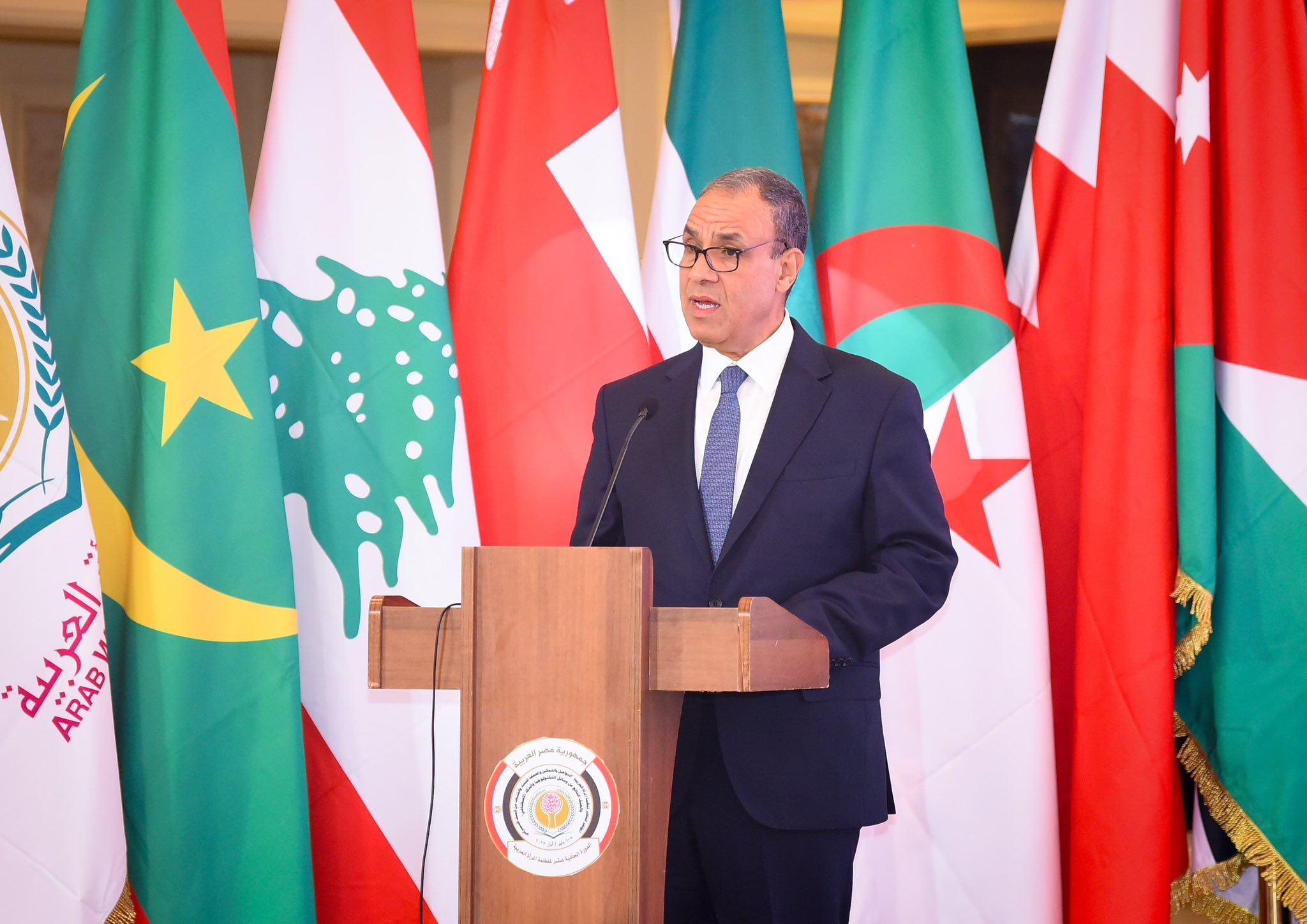 Egyptian FM addresses Arab Women Organization Conference opening