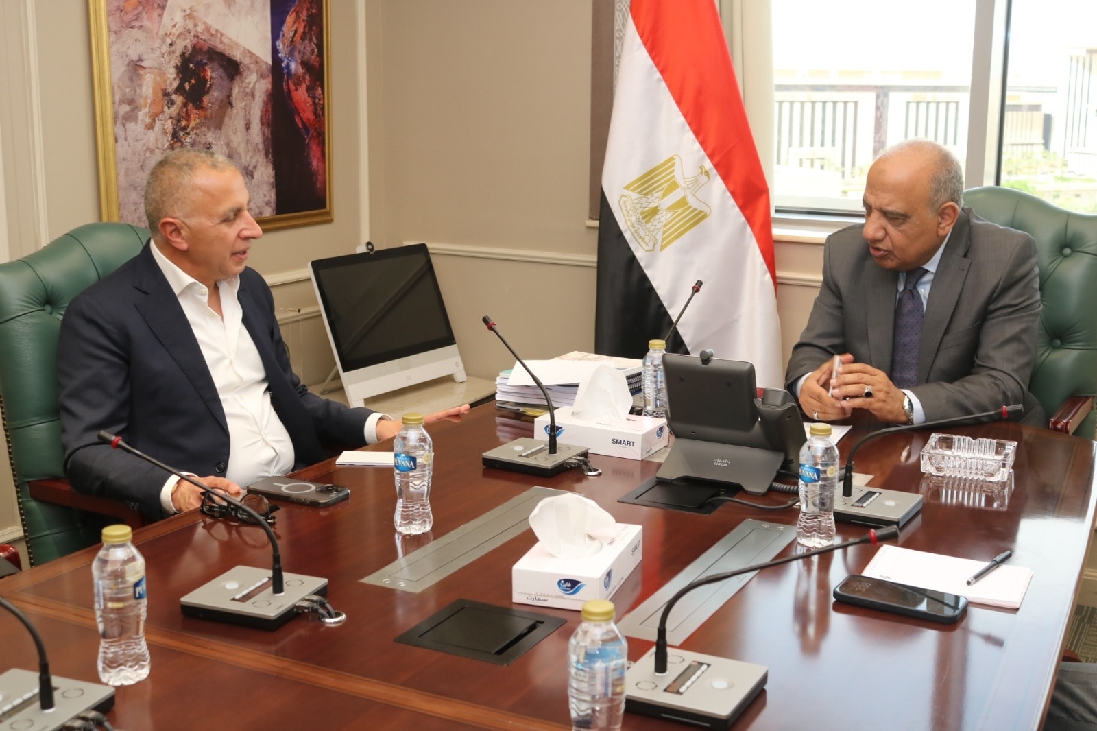 Electricity Minister, Elsewedy Electric discuss collaboration on distribution, grid efficiency, and loss reduction