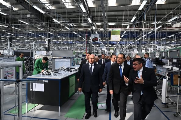 PM inaugurates SE Wiring Systems Egypt factory in 10th of Ramadan City