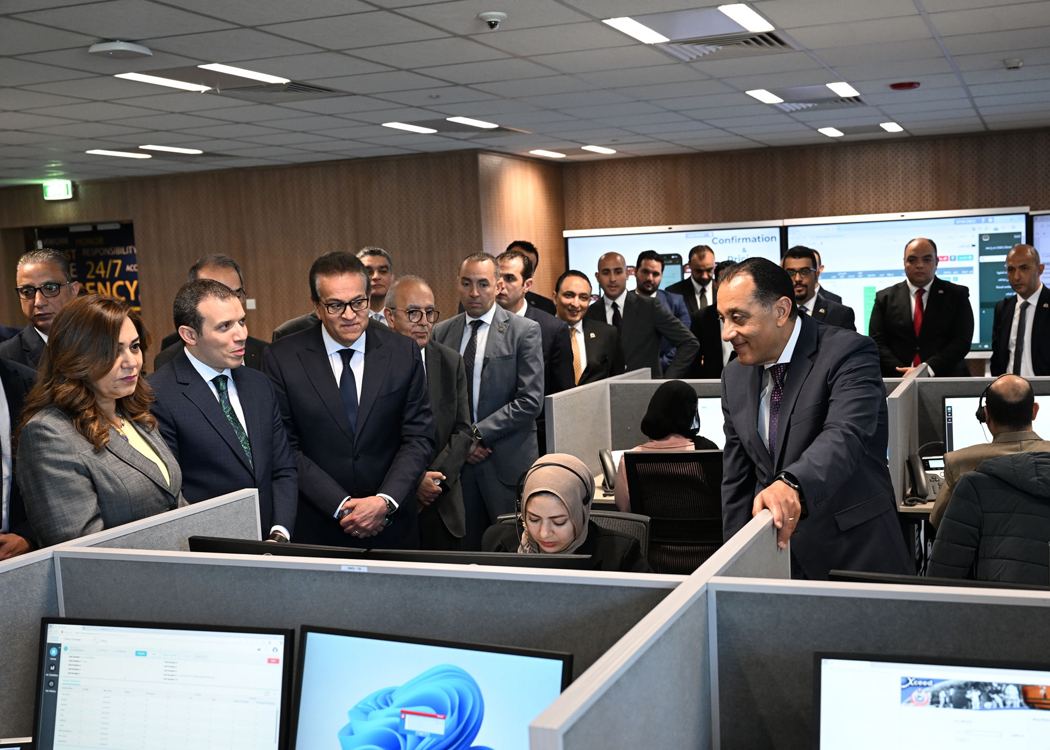 Egypt's PM inaugurates new ambulance authority HQ on 123rd anniversary