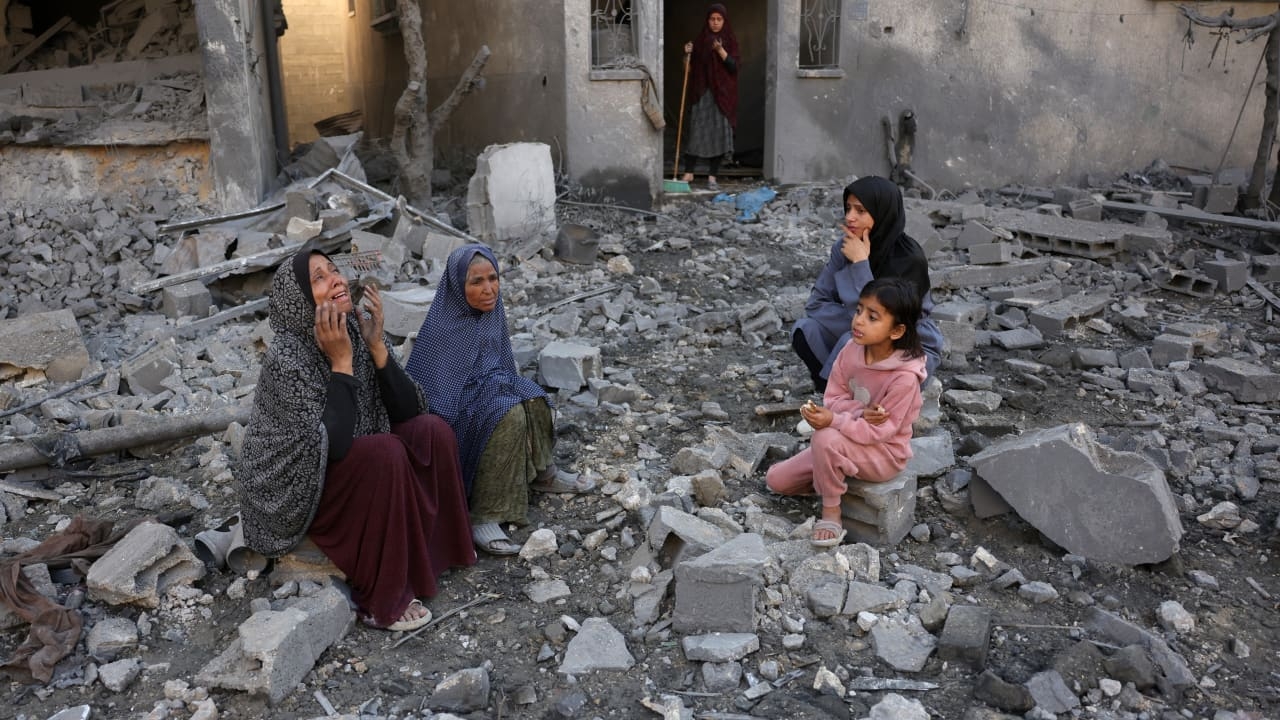 Israeli strikes intensify in Gaza as humanitarian system nears collapse