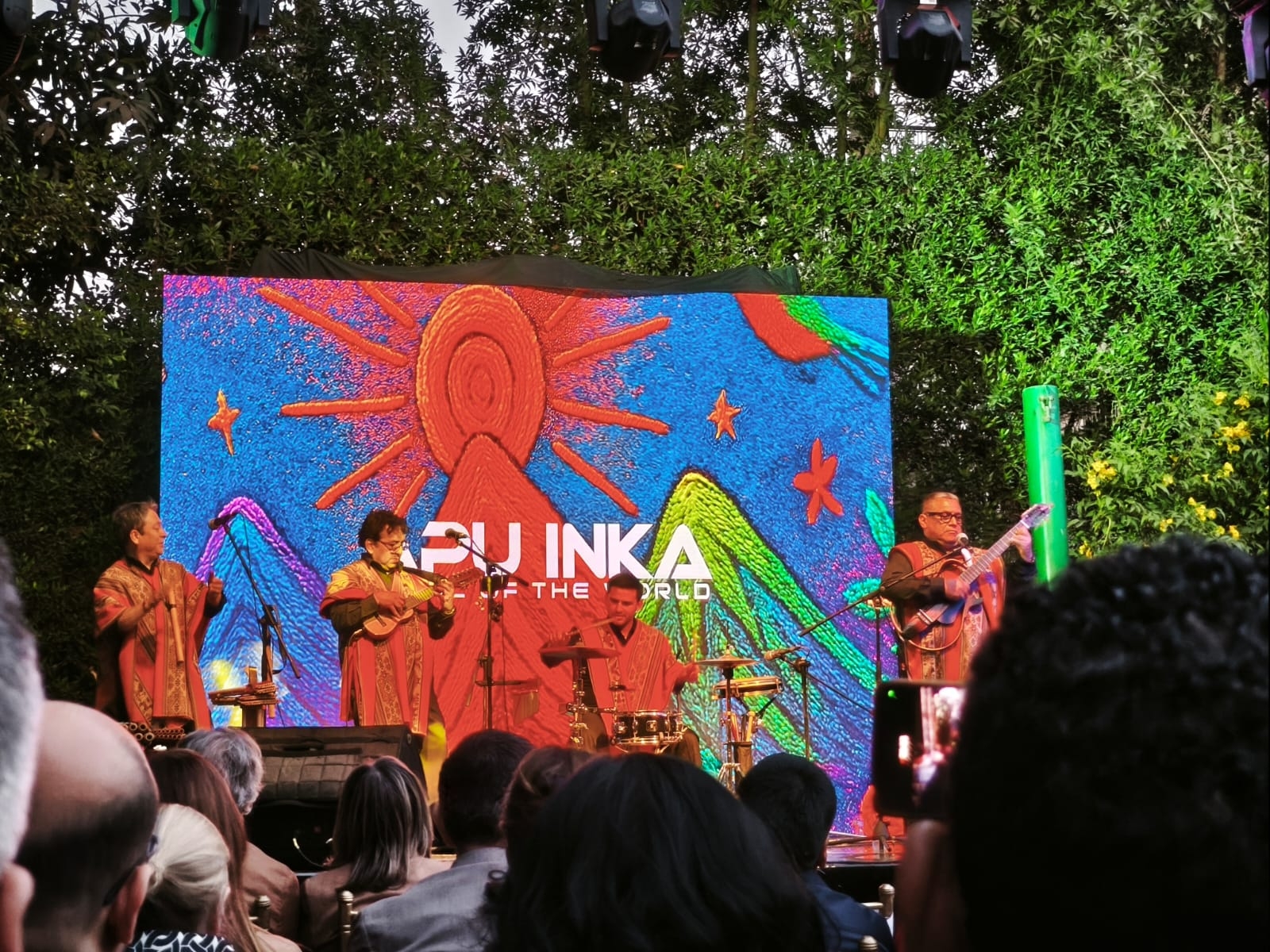 Andean echoes enchant Cairo: Peruvian folk ensemble APU INKA dazzles Egyptian audience