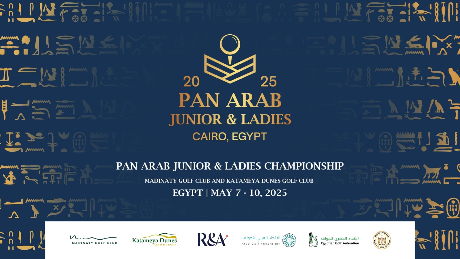 On Sport to broadcast Pan Arab Golf Championship for Juniors and Ladies in Egypt