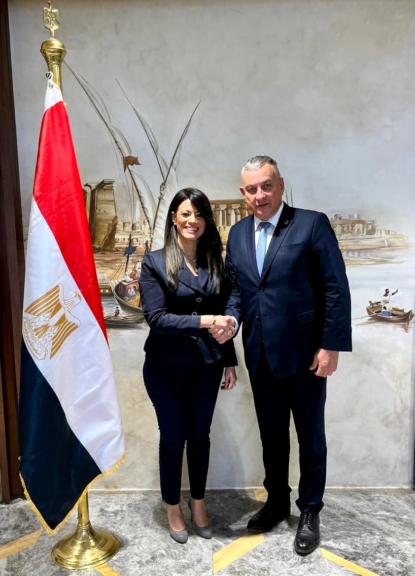 Egypt's Al-Mashat, EU Commissioner Sikela review economic partnership, NWFE programme