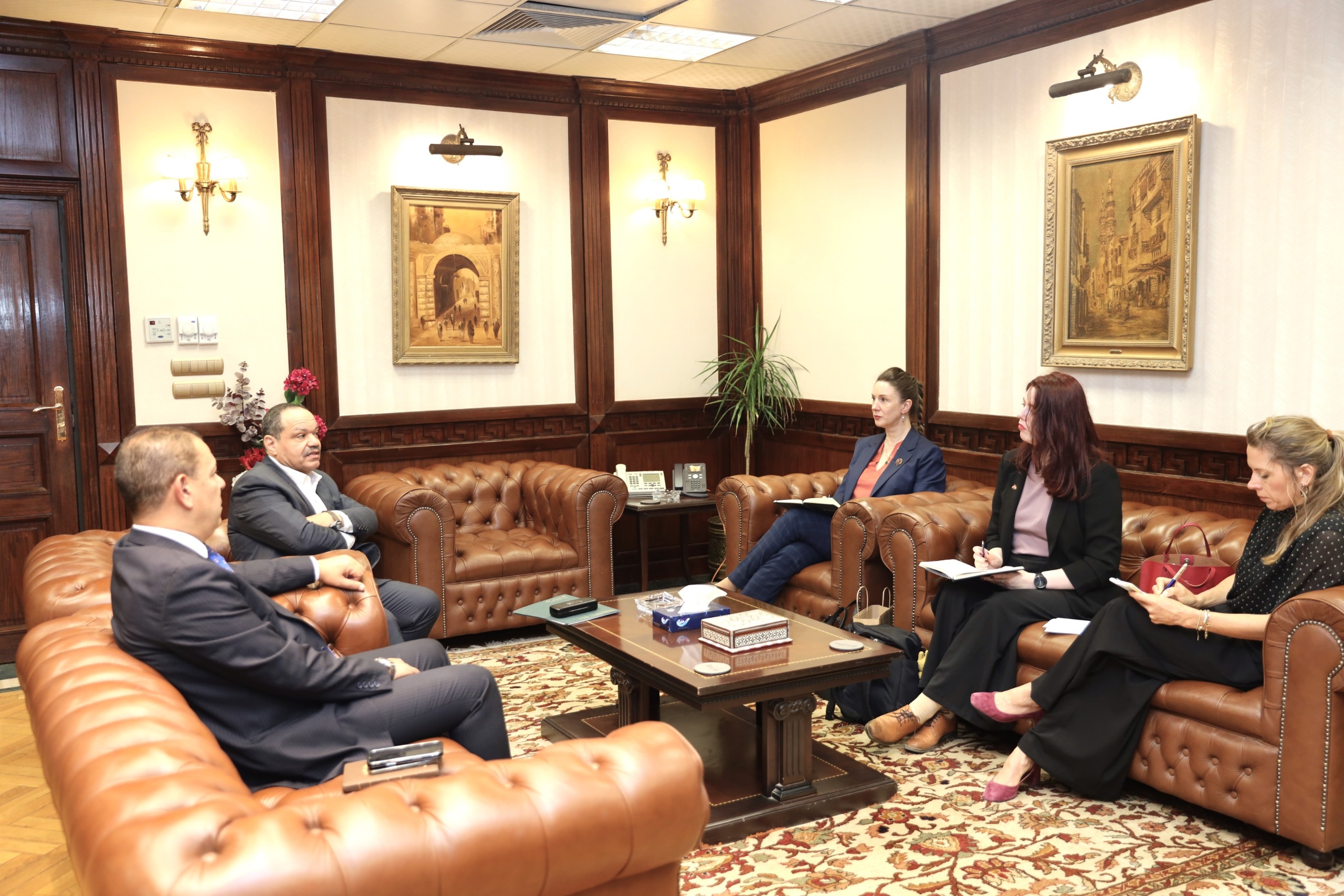 Latvia's CFLA explores partnership opportunities with Egypt's MSMEDA