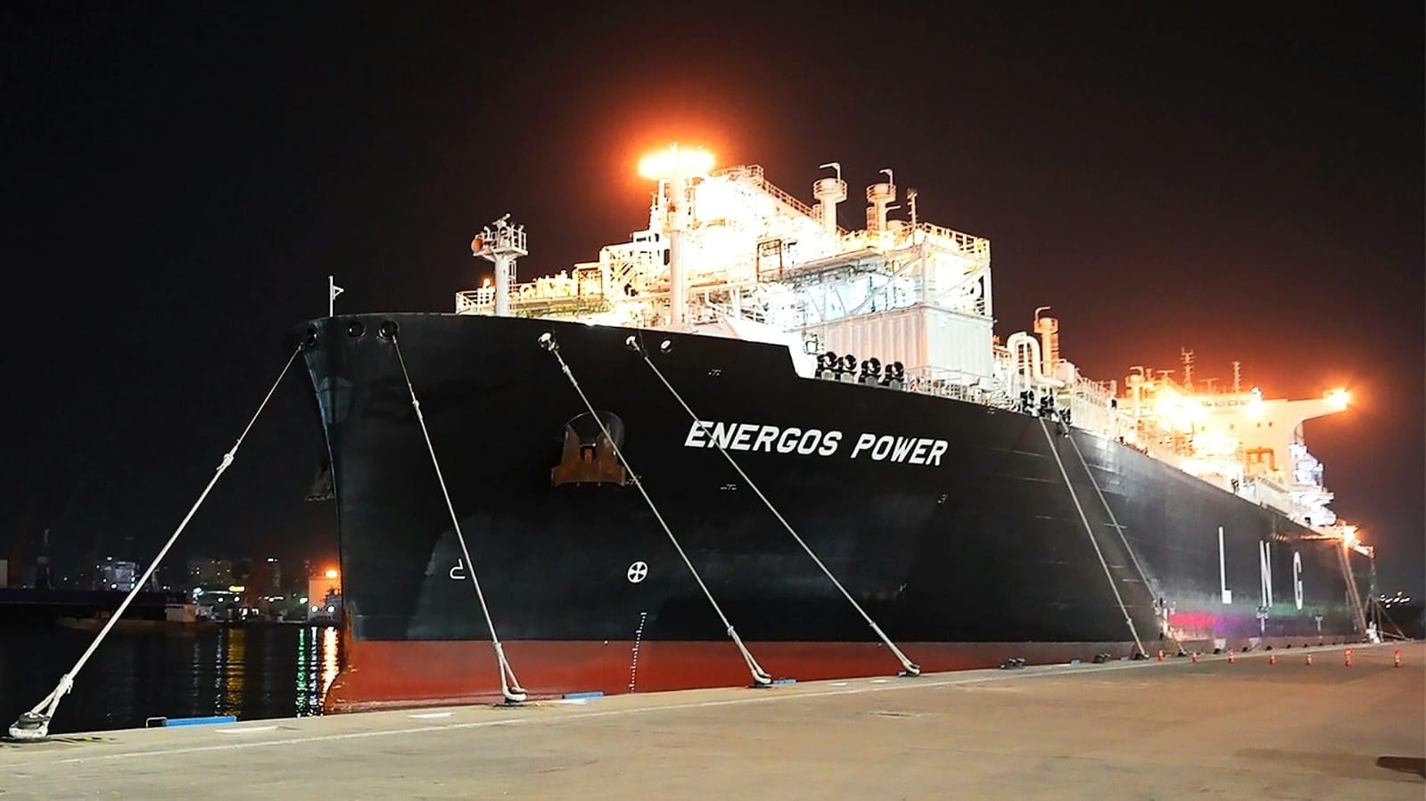 FSRU Energos Power arrives at Alexandria Port to boost summer gas supply