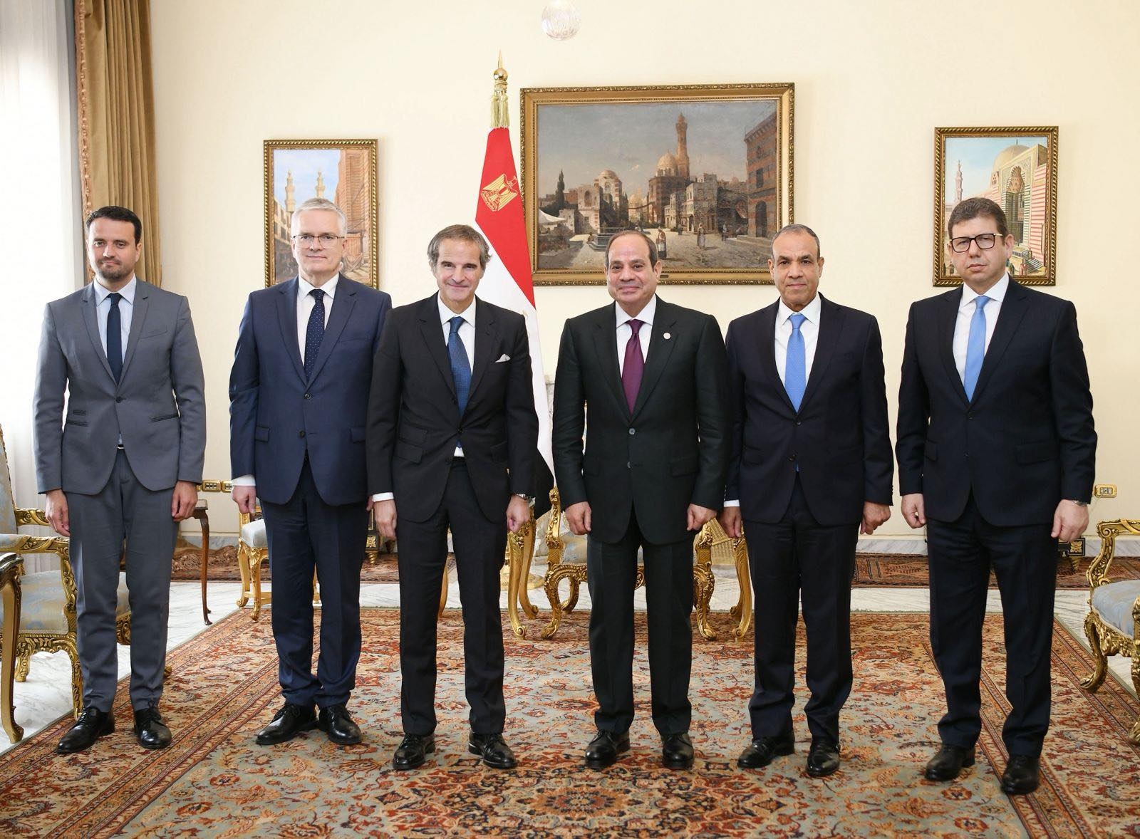 IAEA Chief, Egypt's Al-Sisi discuss nuclear non-proliferation, regional stability