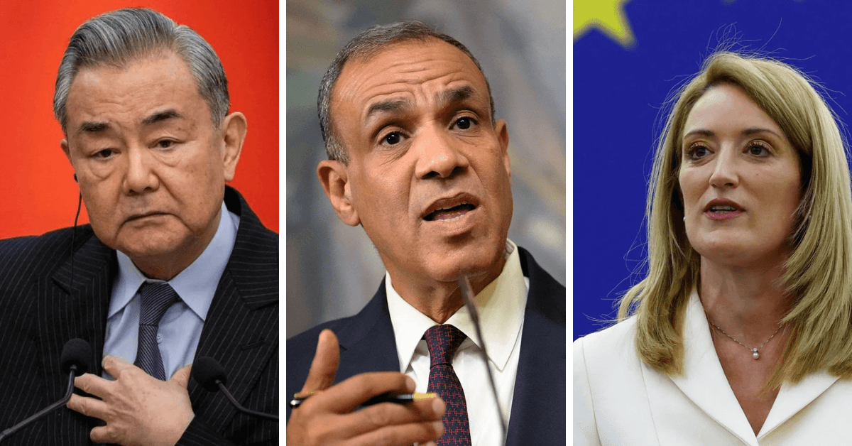 Egypt's Foreign Minister discusses Mideast de-escalation with China FM, EU Parliament President