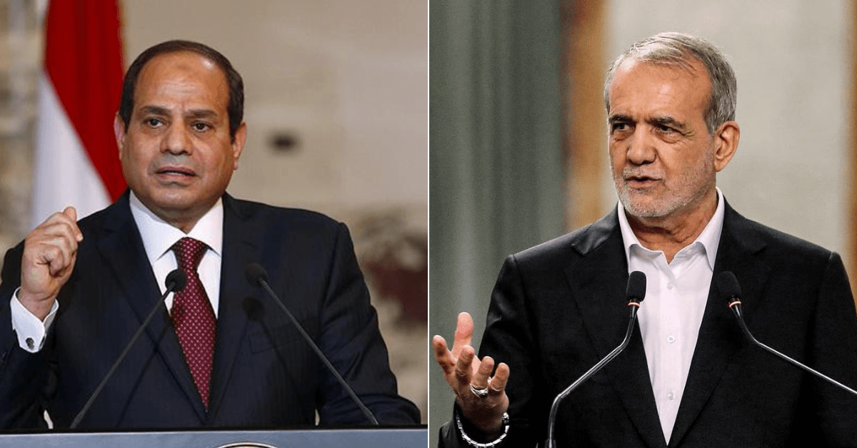 Egypt's Al-Sisi presses Iran on Qatar attack, welcomes ceasefire in call with Pezeshkian