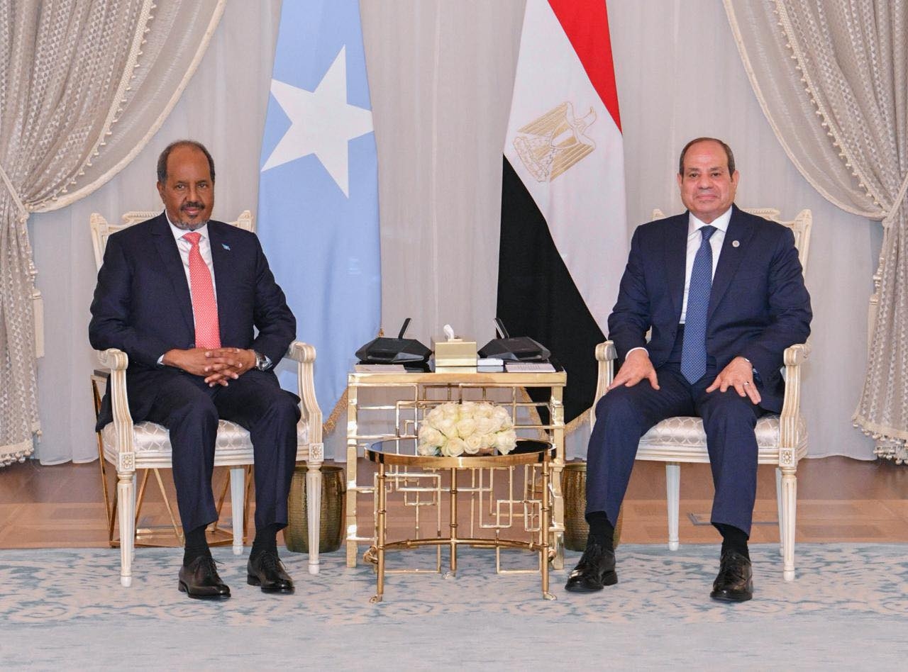 Egypt, Somalia leaders discuss strategic partnership, counterterrorism in New Alamein