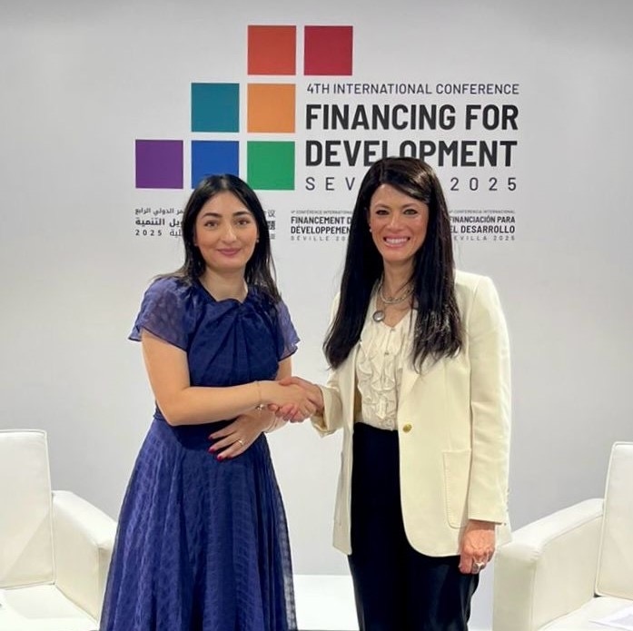 Egypt, Germany discuss development finance, partnership priorities at Seville Conference