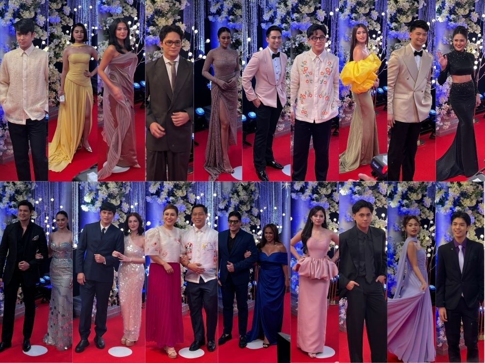 Sweethearts, love teams slay #GMABeyond75 red carpet looks