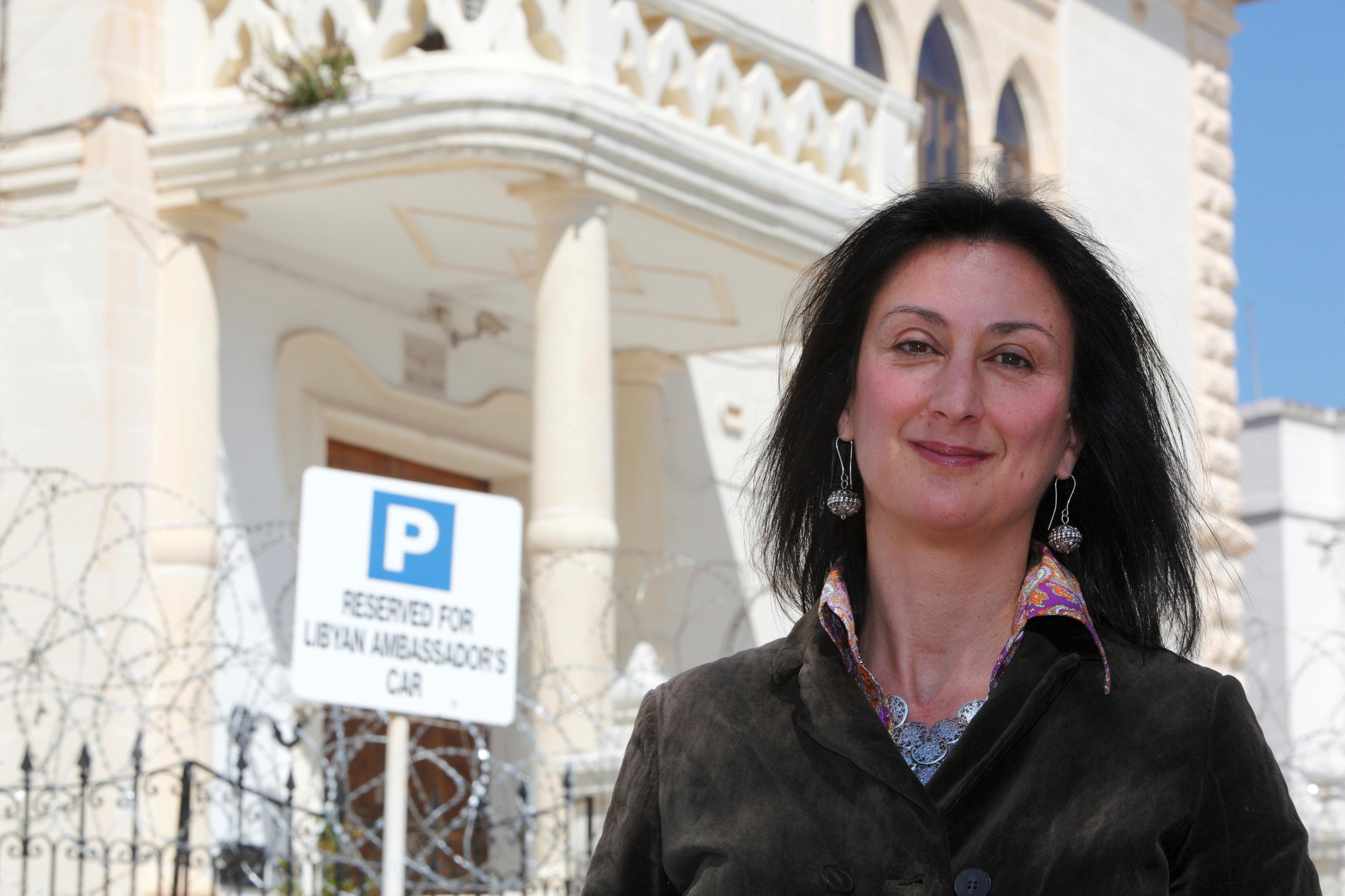 Two men jailed for life for procuring bomb that killed Malta journalist
