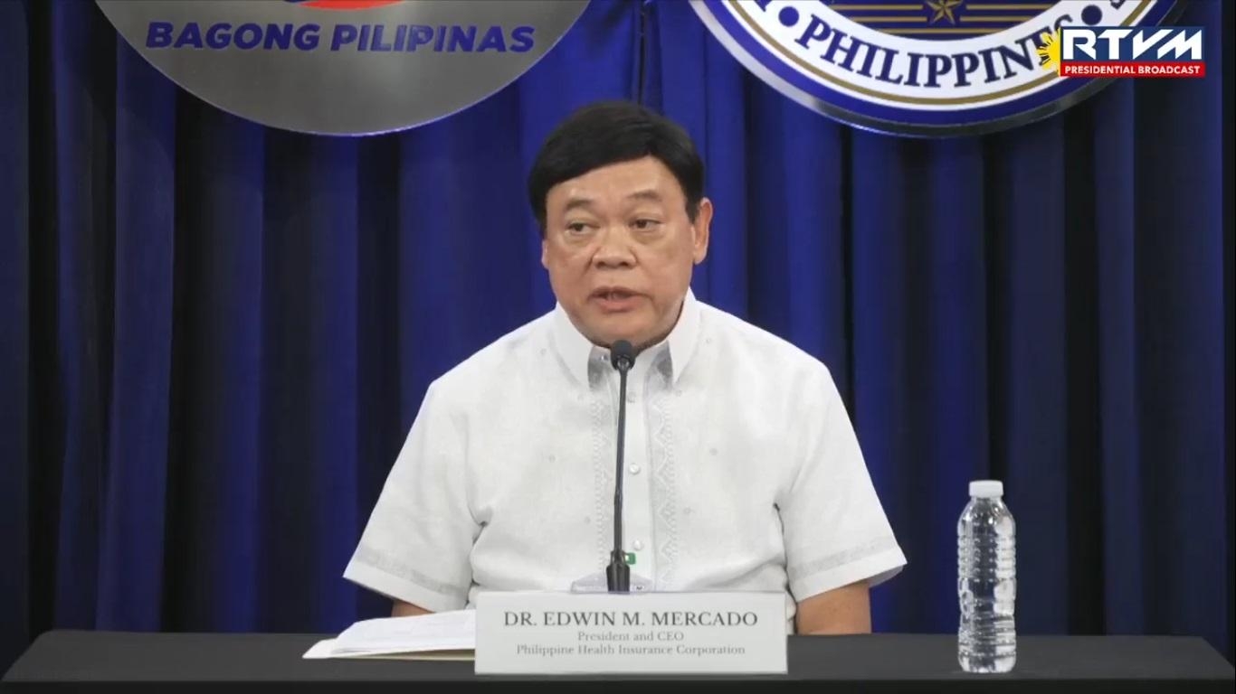 PhilHealth CEO Mercado submits courtesy resignation