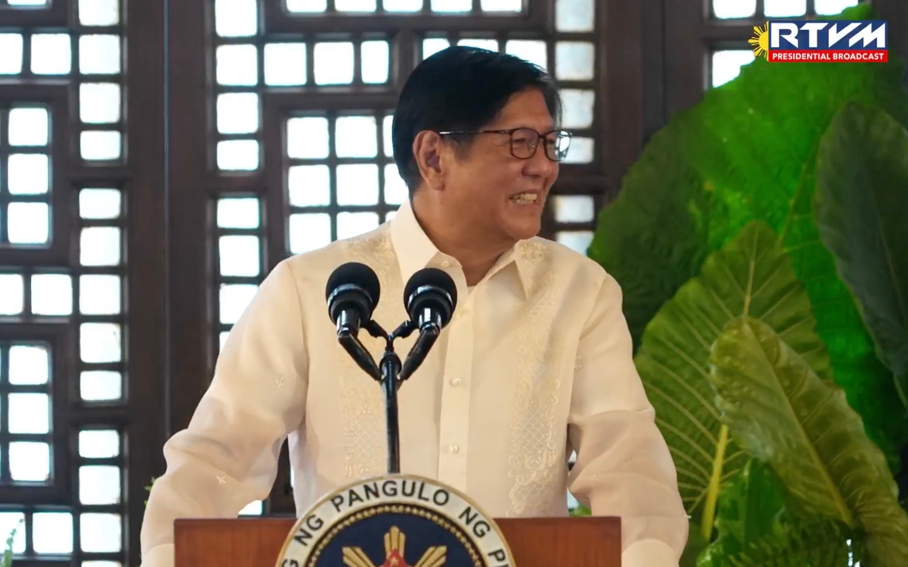 Marcos jokes about Cabinet shakeup during speech