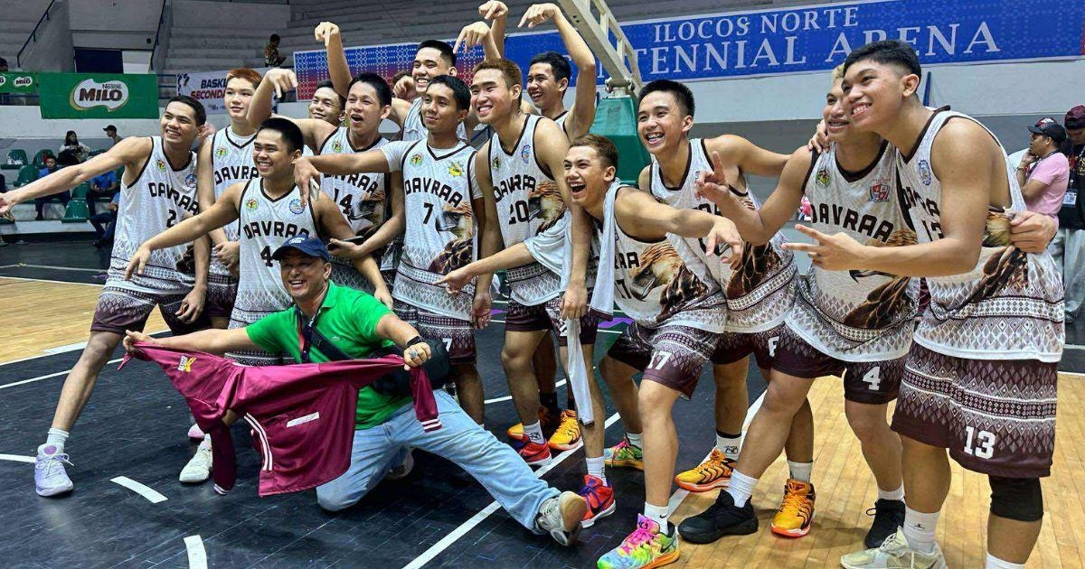 Davao routs Western Visayas for first-ever Palarong Pambansa HS basketball title