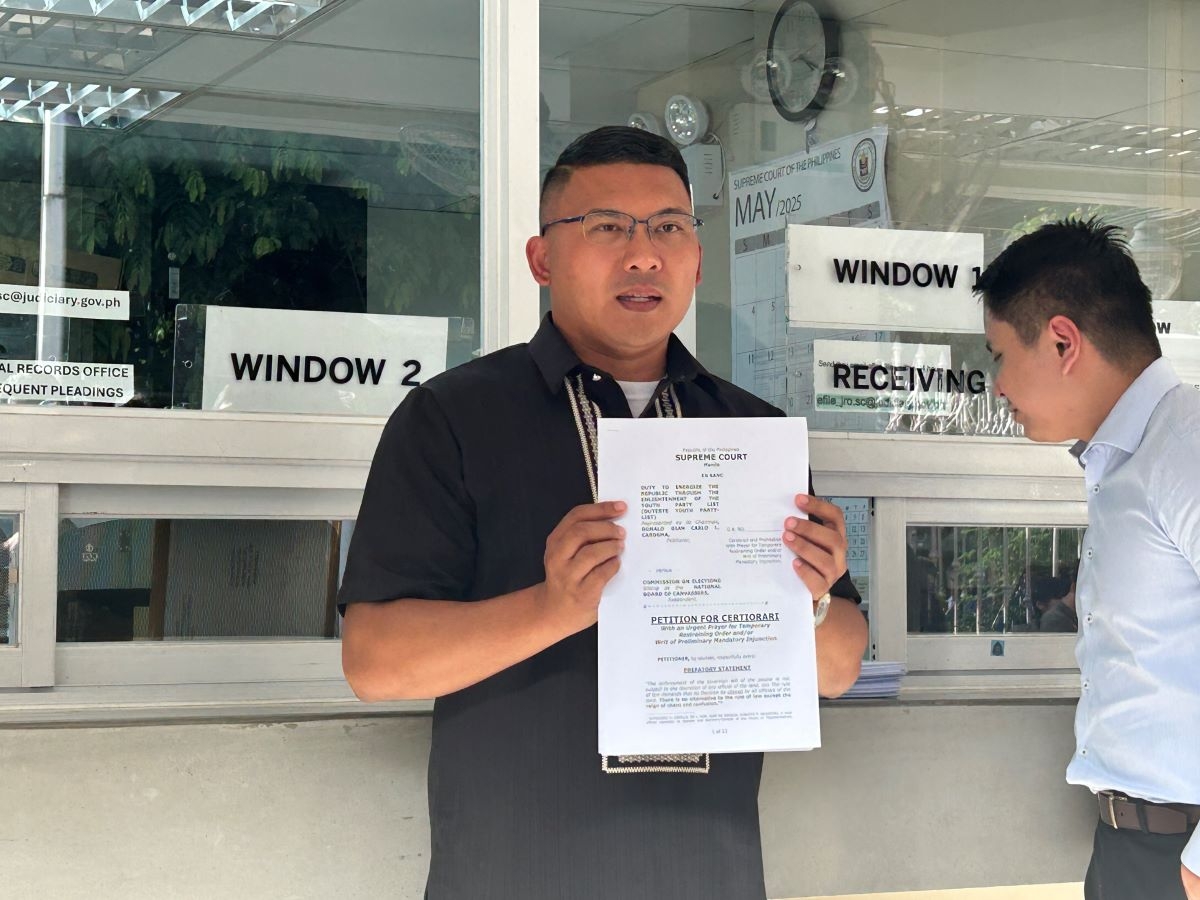 Duterte Youth seeks TRO vs. Comelec suspension of proclamation