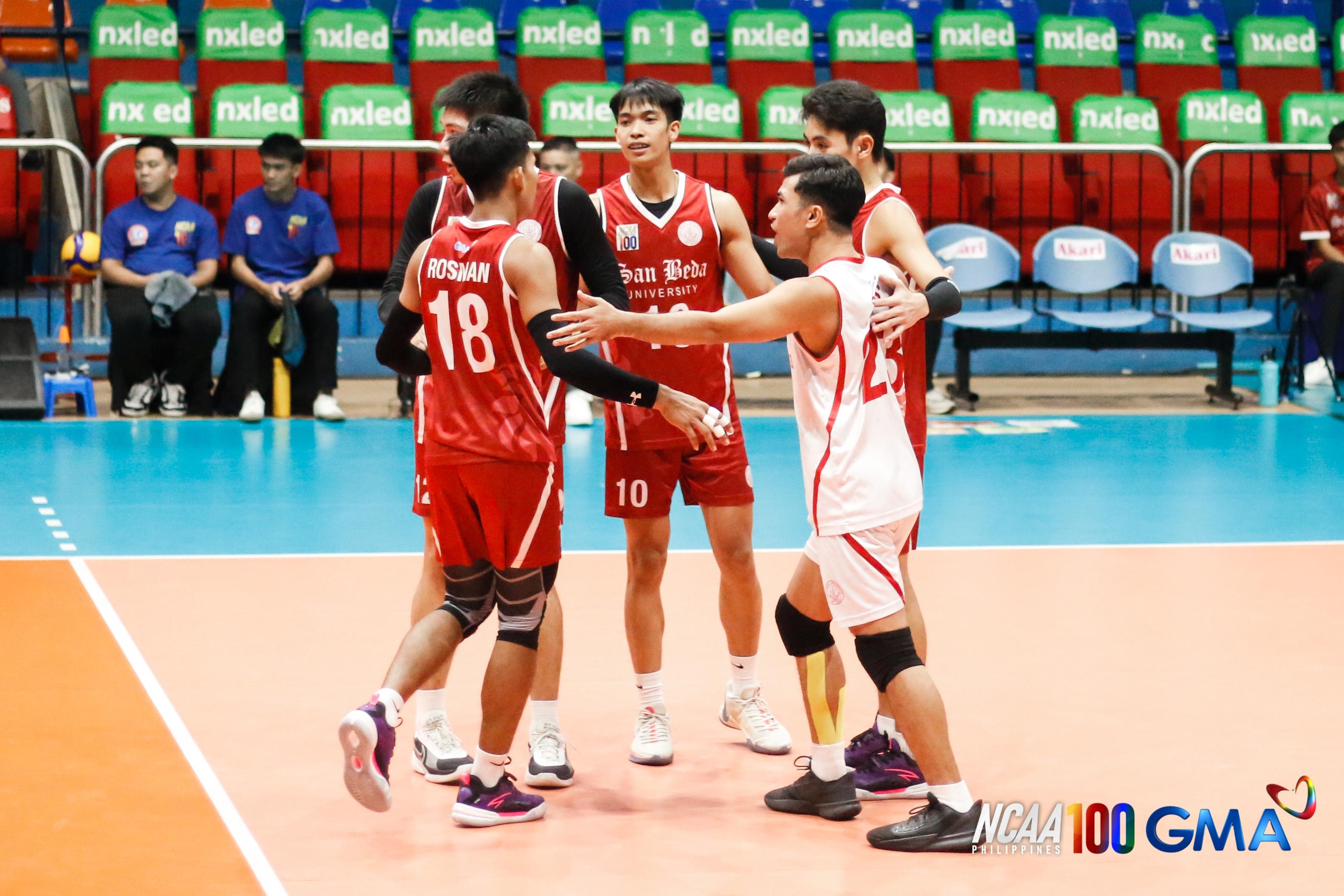 San Beda sweeps EAC to stay in Final Four race