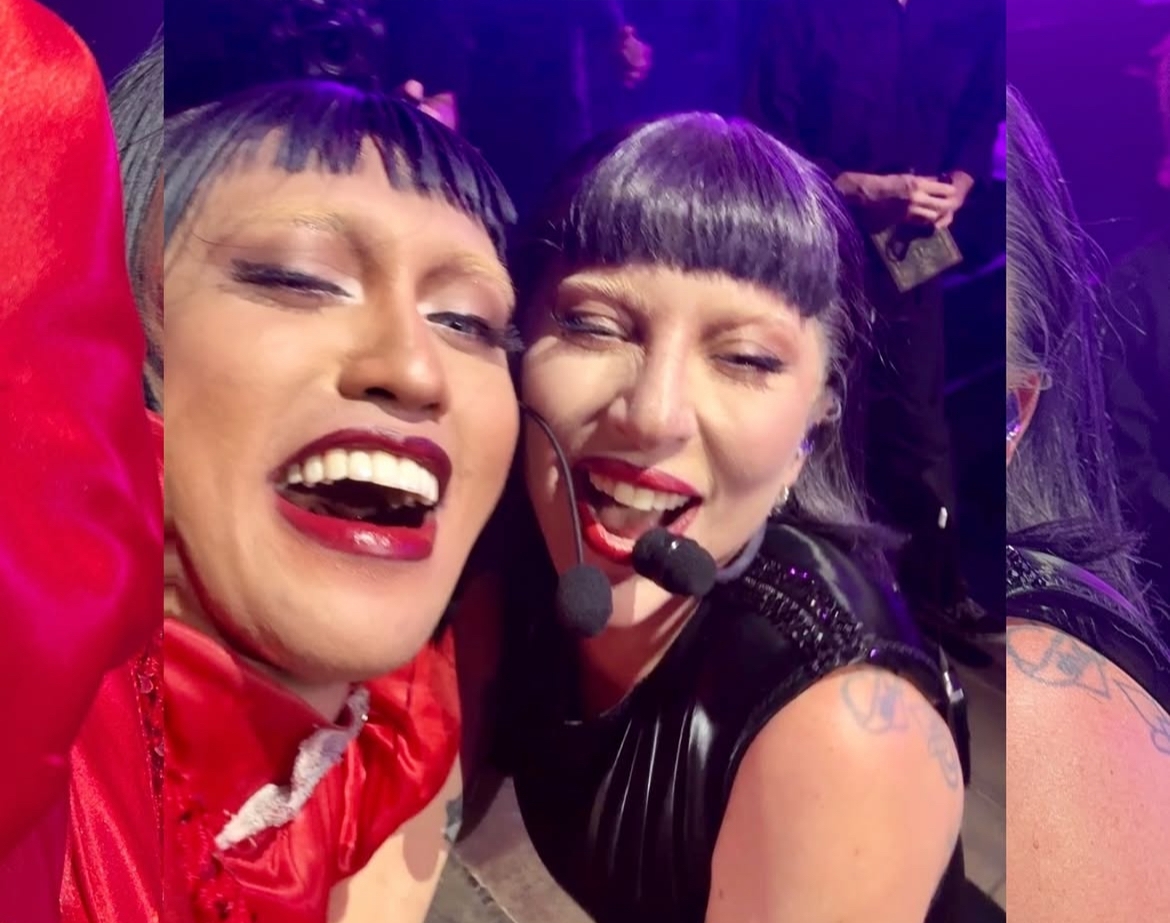 Lady Gagita of 'Drag Den PH' meets Lady Gaga in Singapore