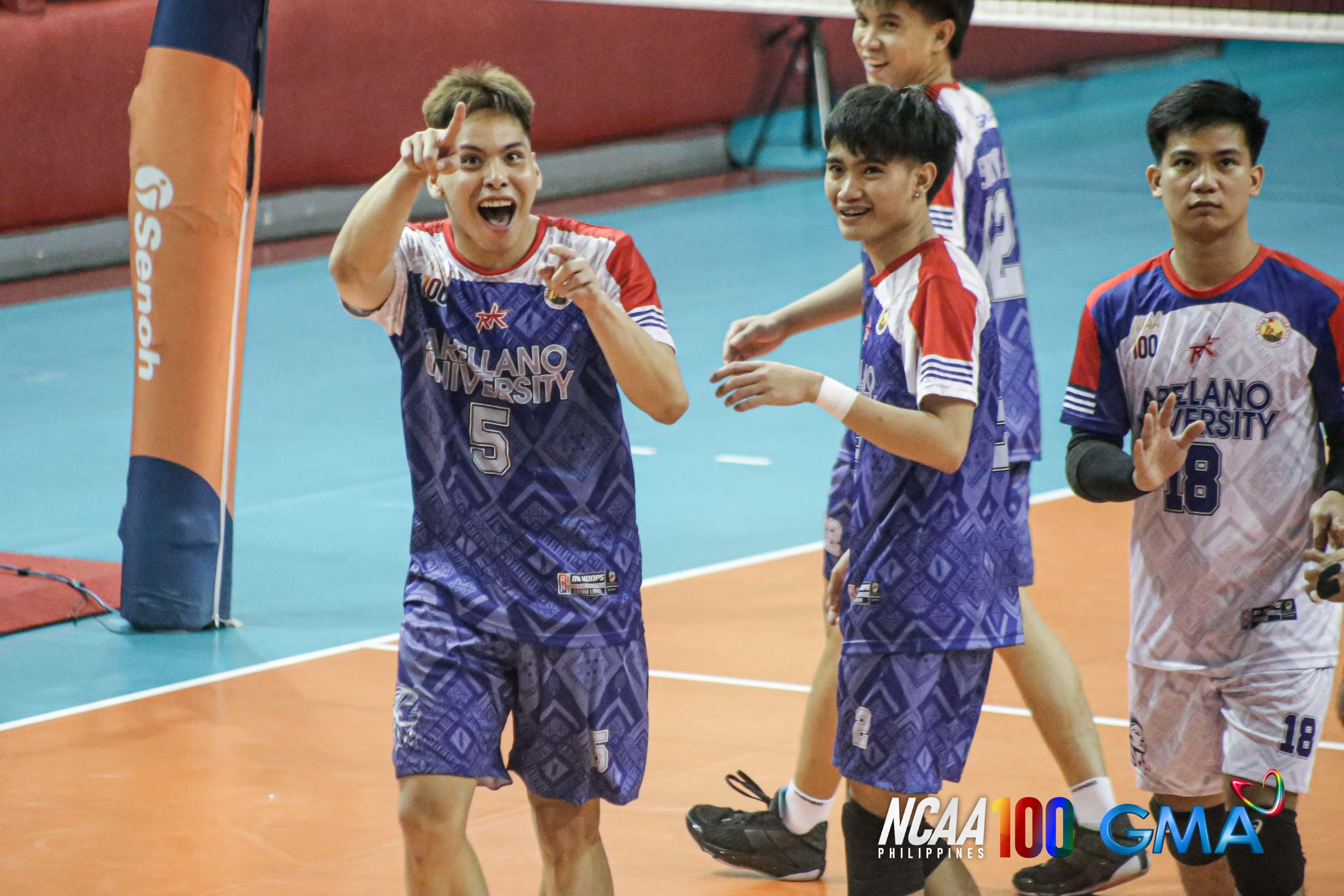 Arellano makes quick work of error-plagued EAC behind AC Guinto, Carl Berdal