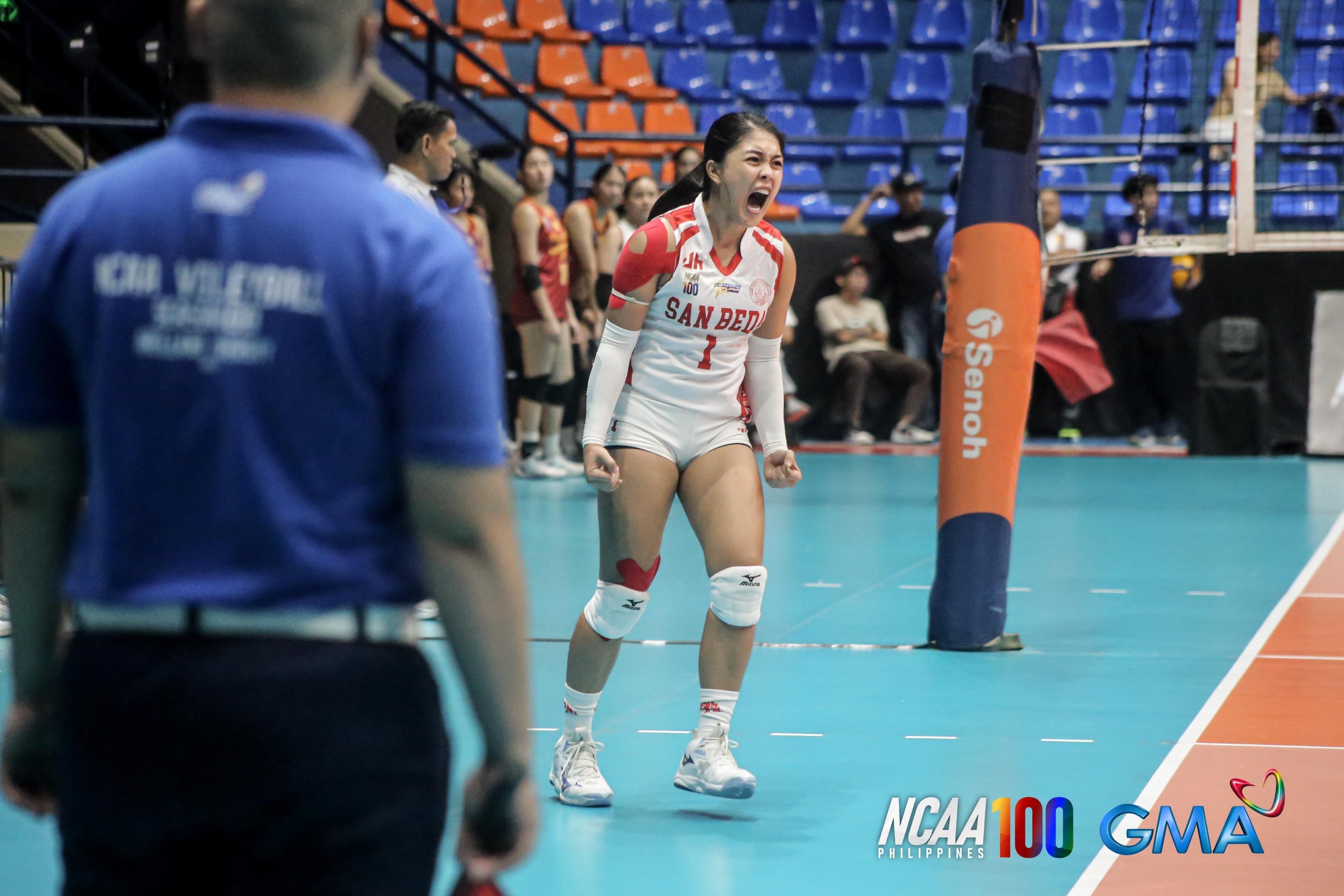 Angel Habacon drops 29 vs Perpetual as San Beda ends season on high note