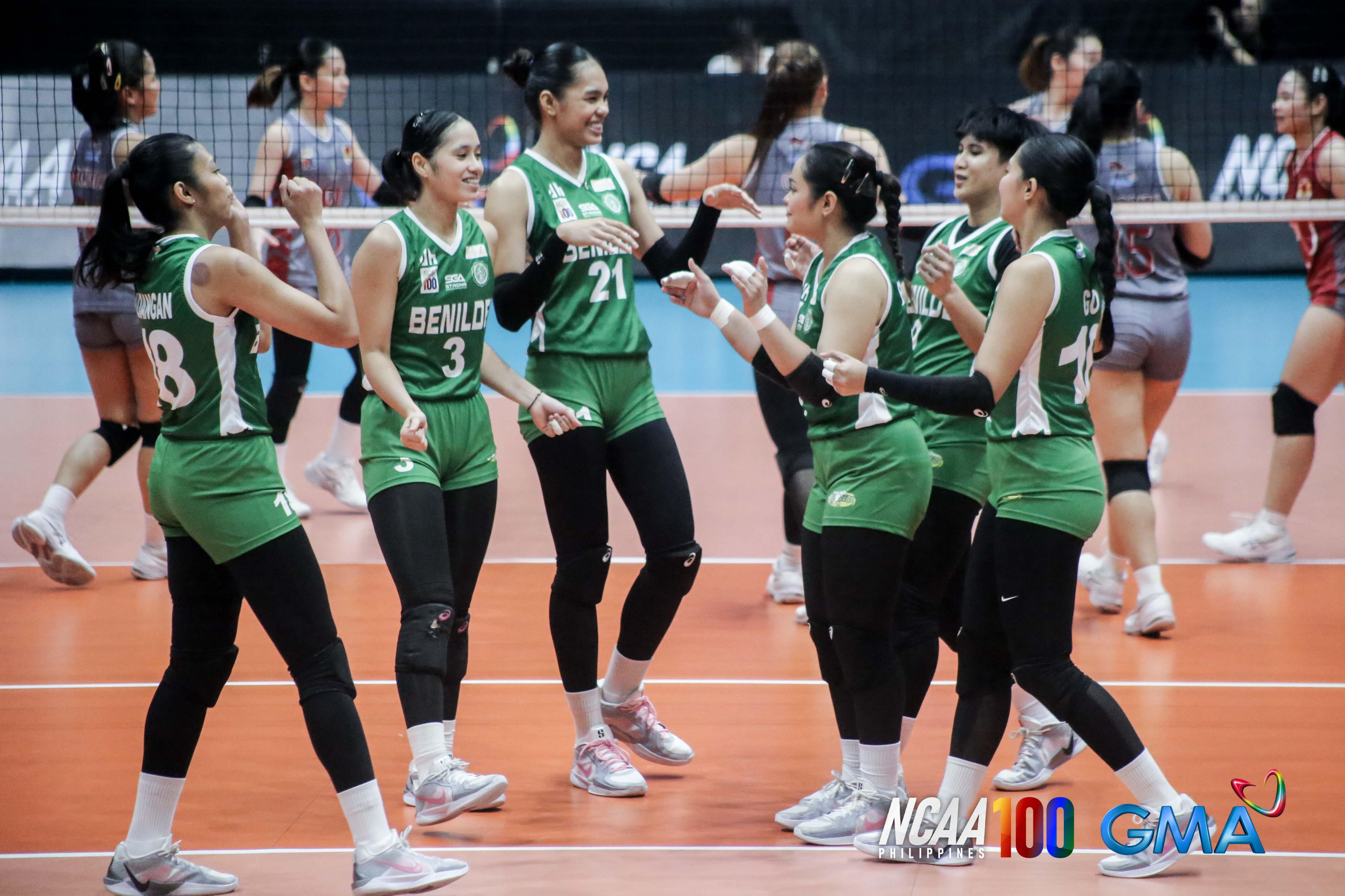 Benilde makes quick work of LPU to complete second round sweep