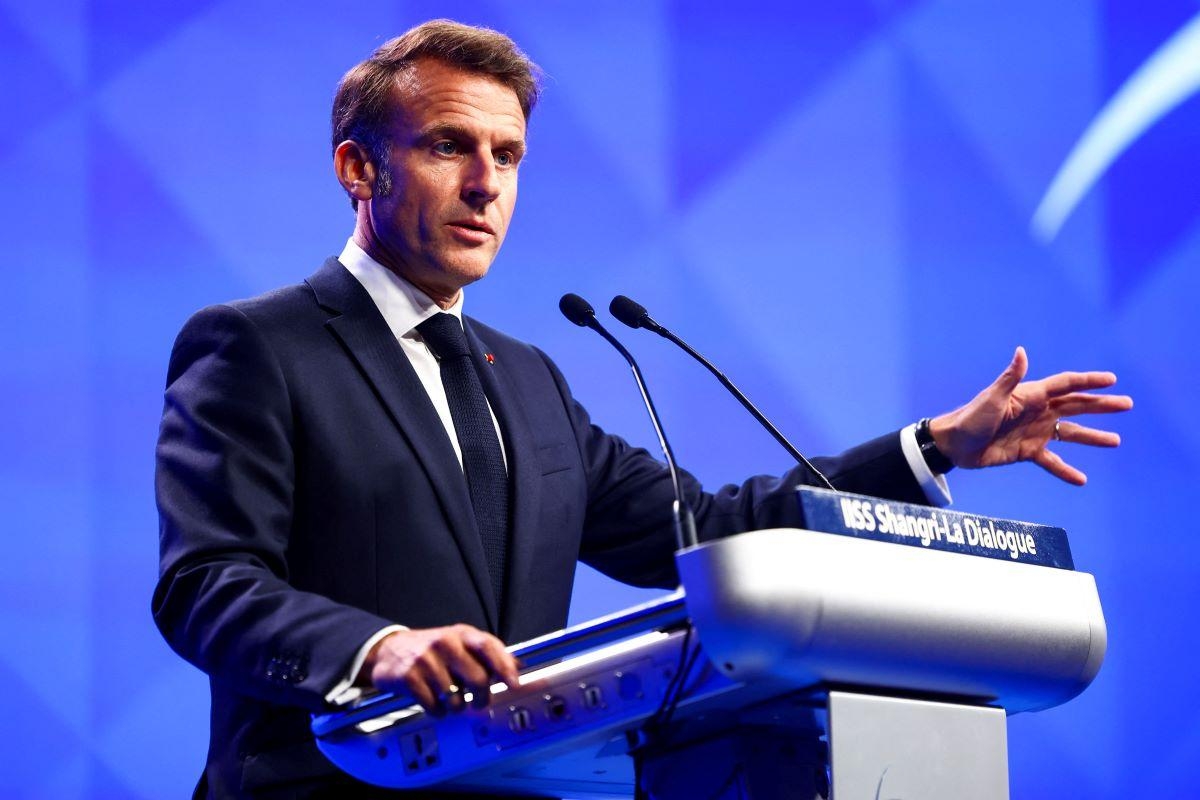 France's Macron calls for Asian coalitions as he warns of US-China divisions