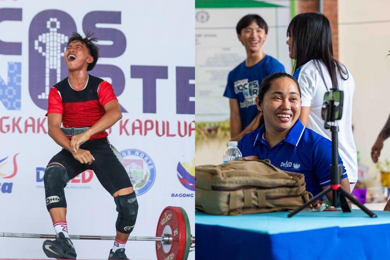 Like his Tita Hidilyn, Matthew Diaz also aspires to reach Olympic stage