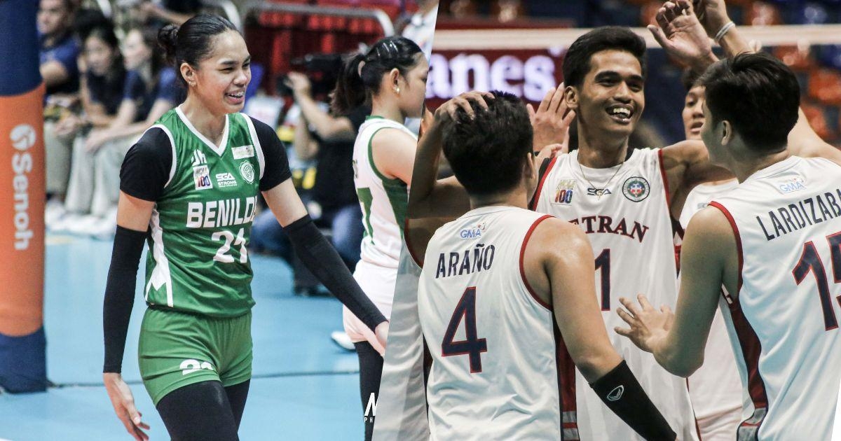 Zam Nolasco, Vince Himzon lead Benilde, Letran to winning streaks ahead of NCAA volleyball Final Four