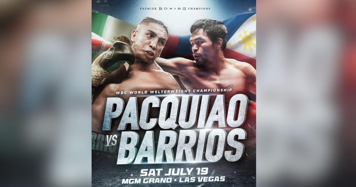 Manny Pacquiao can beat Barrios via knockout