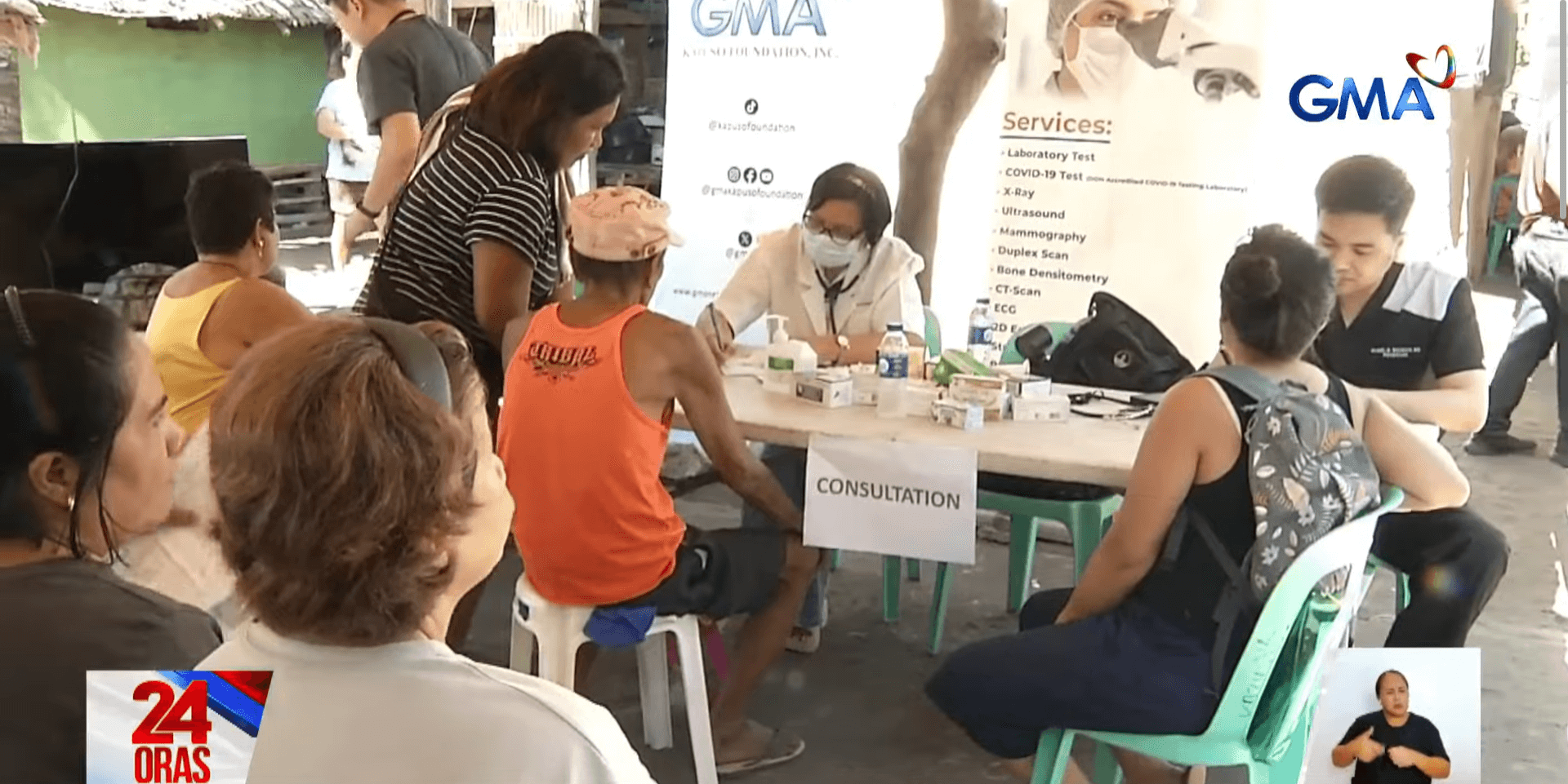 Residents of Sariaya, Quezon receive free medical services from GMA Kapuso Foundation