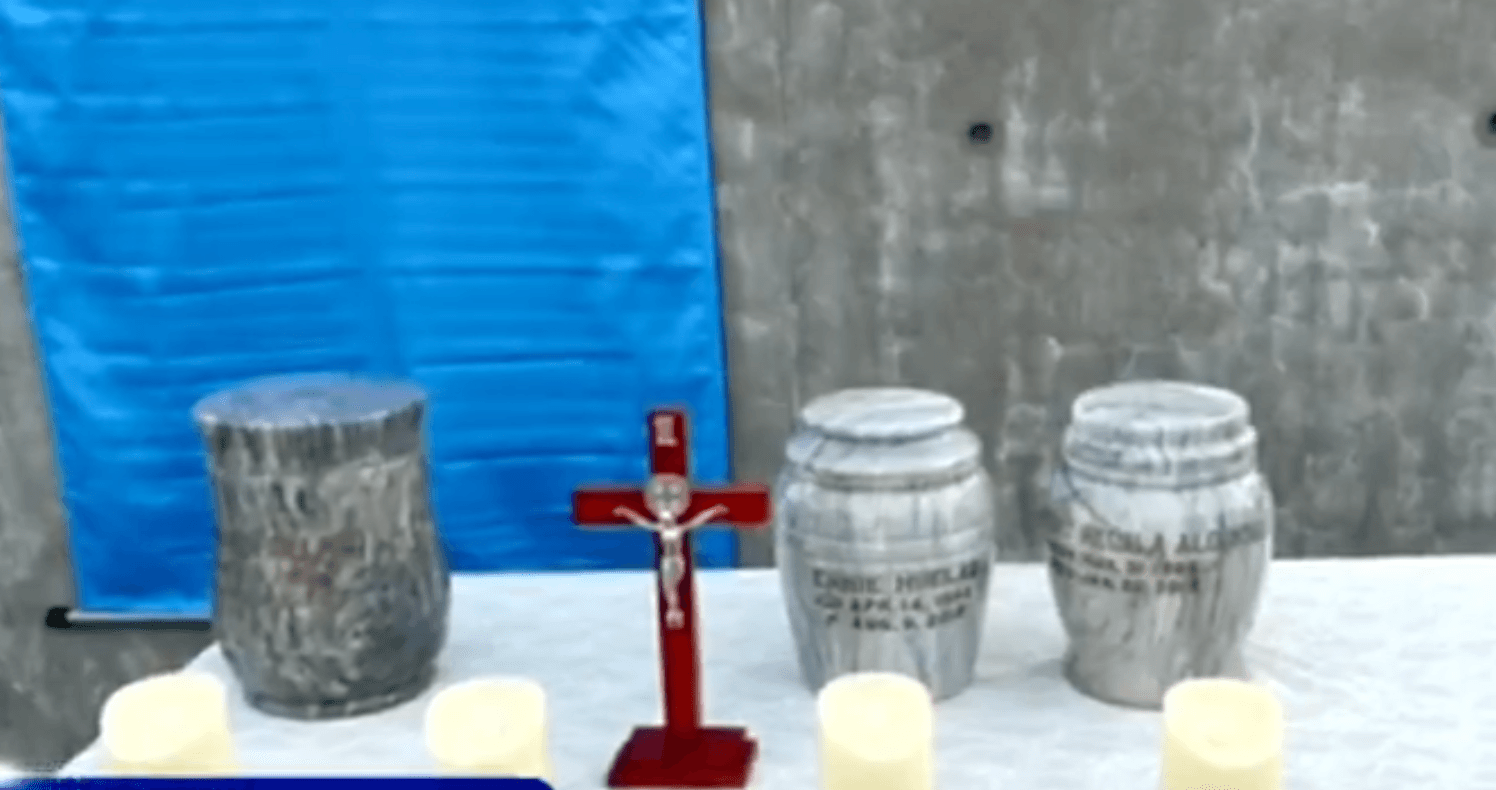 Urns of 5 ‘EJK victims' in Duterte's drug war laid to rest at Dambana ng Paghilom
