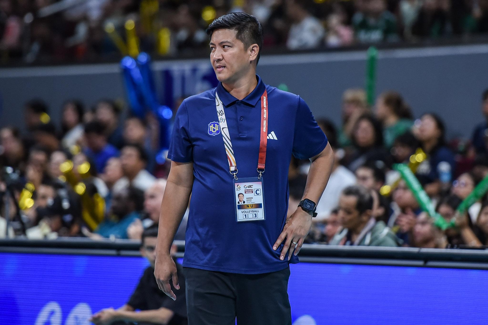 NU coach Sherwin Meneses relishes first collegiate title