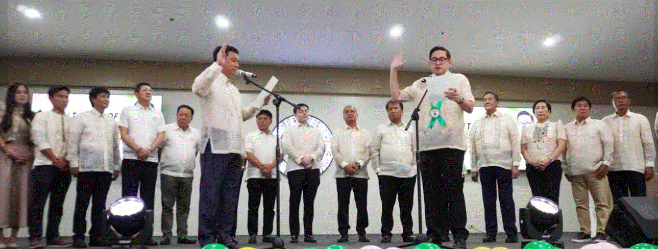Bam Aquino takes oath in hometown Concepcion, Tarlac