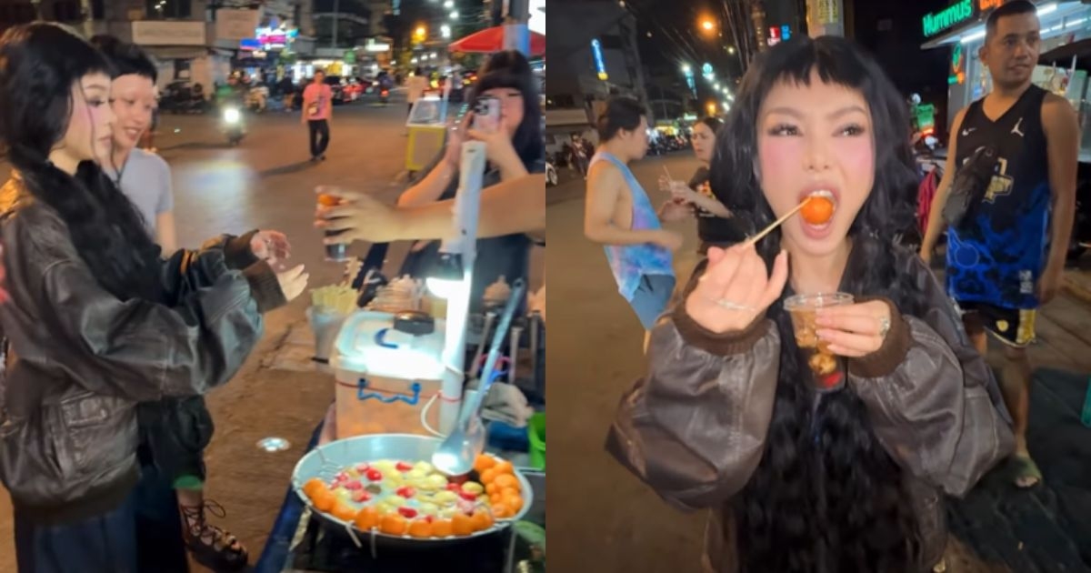 Bella Poarch feasts over some street food during Philippine trip
