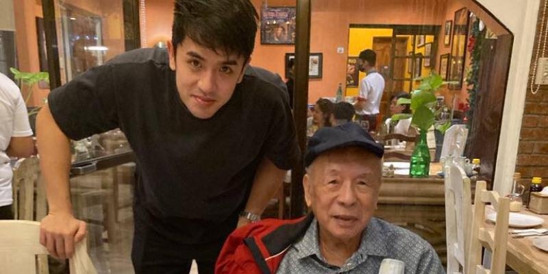 David Licauco mourns passing of grandfather, author Jaime Licauco