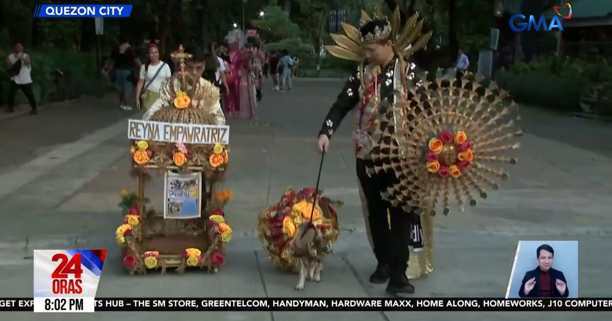 Fur babies shine in Quezon Memorial Circle's first 'Furries de Mayo'