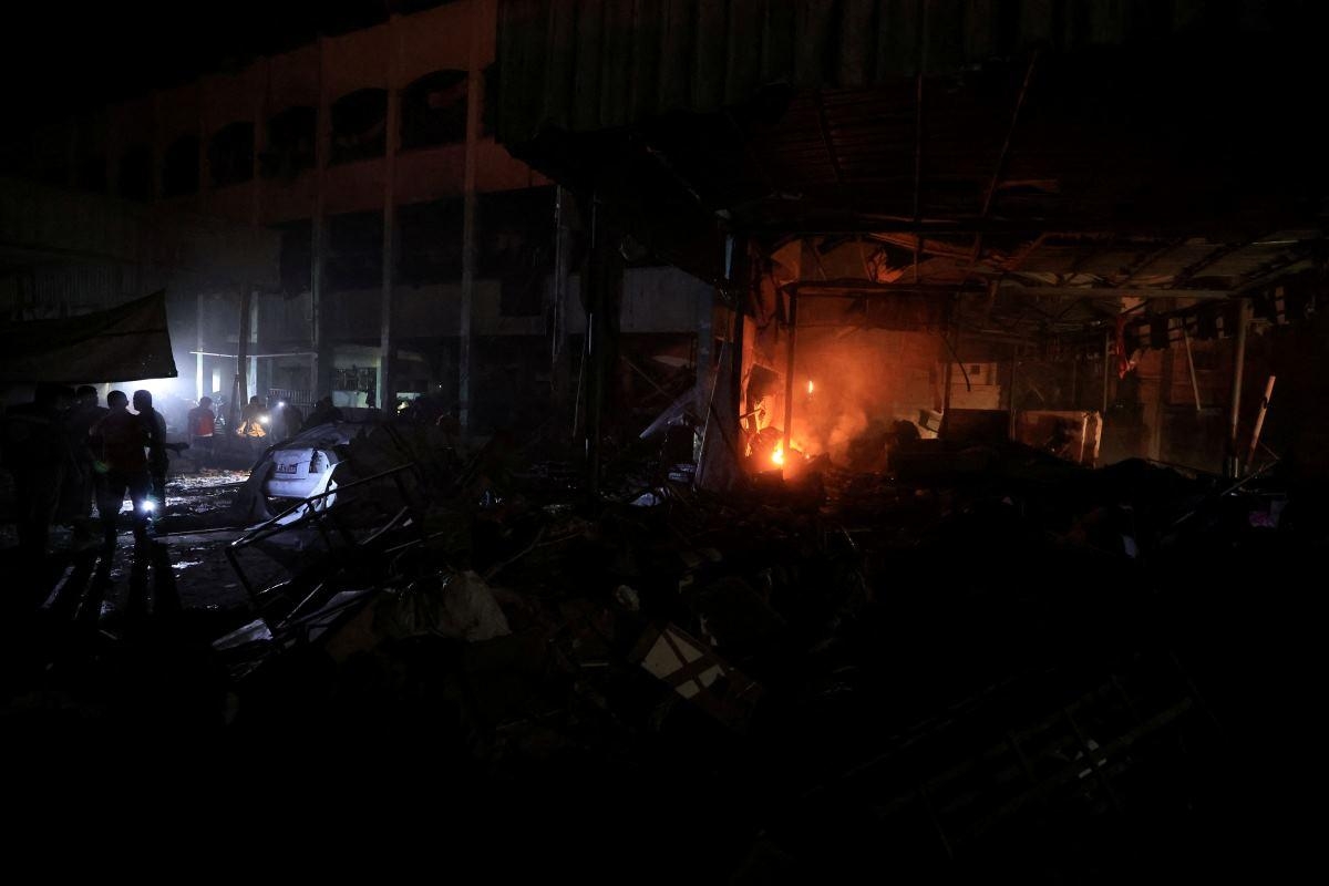 Israeli strike kills 20 in Gaza school housing displaced people, health authorities say